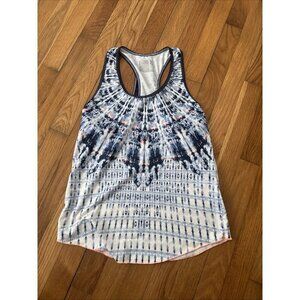 Lucky In Love Women's Tie Dye Tank Top Tennis Golf Pickleball Size XS